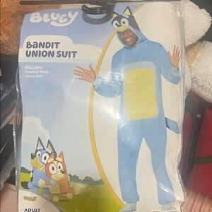 Bluey Bandit Union Suit